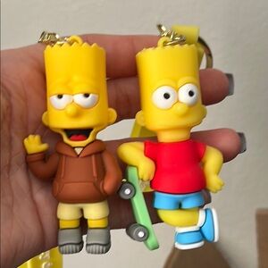 BART SIMPSON CUSTOM KEYCHAIN